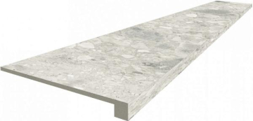 Ступени 620070002482 White Scalino Frontale 120х33 ColiseumGres