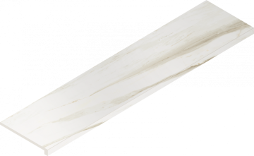 Ступени 620070002593 Stellaris Carrara Ivory Scalino Frontale 33x120 Italon