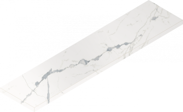 Ступени 620070002605 Stellaris Statuario White Scalino Angolare Sx 33x120 Italon
