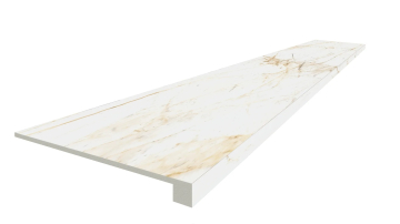Ступени 620070002804 Canova White Scalino 60 Front 33x60 ColiseumGres