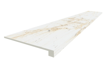 Ступени 620070002817 Canova White Scalino 120 Front 33x120 ColiseumGres