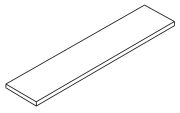 Ступени 620070002869 Forte dei Marmi Rock Siberian Ivory Scalino Angolare DX 33x160 Atlas Concorde Russia