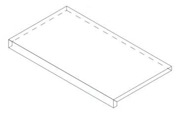 Ступени 620070802275 Rinascente Clay Scalino Sp LASTRA 20mm 33x60 Atlas Concorde Russia