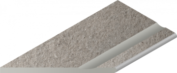 Ступени 620090001029 Grey Bordo Svasato Round Sx левый 30x60 Italon