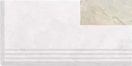 Ступени ABSCL Ступень Antique Beige Left Antislip 33х66 Serapool