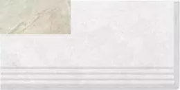 Ступени ABSCR Ступень Antique Beige Right Antislip 33х66 Serapool