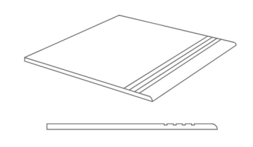 Ступени Beta Peldano Light R9 60x60 VIVES