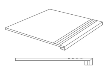 Ступени Beta-R Gradone Plomo R9 59.3x59.3 VIVES