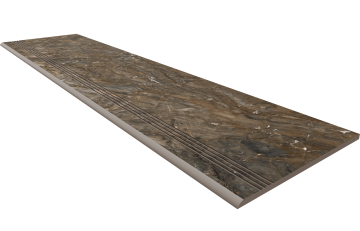 Ступени BR04 Bernini Dark Brown Ступень неполированная 30x120 Estima
