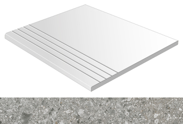 Ступени Ceppo di Gre-R peldano Cemento 59.3x119.3 VIVES