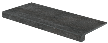 Ступени DCF84739 Quarzit Black 40x80 RAKO