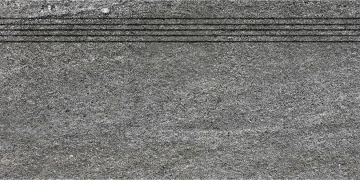 Ступени DCVSE738 Quarzit Dark Grey 30x60 RAKO