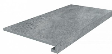 Ступени DD602320R/GCF Ступень клееная Про Матрикс серый темный обрезной 33*60 Kerama Marazzi