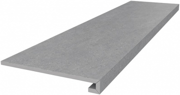 Ступени DL500800R/GCF Фондамента ступень клееная серый светлый 33х119.5 Kerama Marazzi
