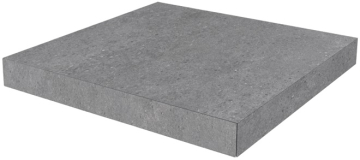 Ступени DL500920R/GCA Фондамента ступень угловая клееная серый 33х33 Kerama Marazzi