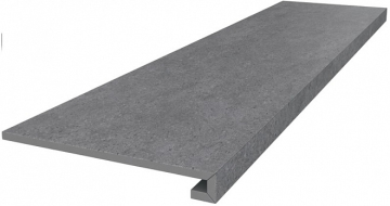 Ступени DL501020R/GCF Фондамента ступень клееная серый темный 33х119.5 Kerama Marazzi