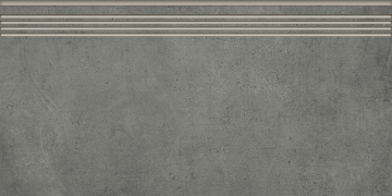 Ступени G-1103/MR/st01 Beton Антрацит 300x600x9 Grasaro