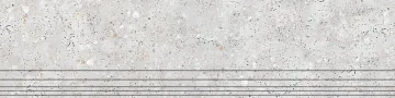 Ступени GNR12030429-GM Ступень Санд Светло-серый Мягкая граниль 1200x300x9.5 ProGRES Ceramica