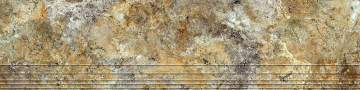 Ступени GSR0074 K Ступень Rusty Stone коричневая светлая граниль 1200х300х11 Kirovit