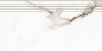 Ступени K-2001/LR/st01 Iceberg White 300x600x10 Kerranova