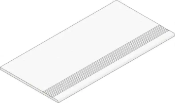Ступени K-2210/SR/st01 Ступень Krater Light Grey 294x1200x10 Kerranova