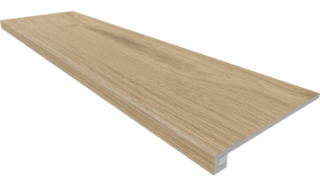 Ступени Комплект AV02 Alavesa Rusty Beige (Ступень 33x160 неполированный прямоугольный бортик без насечек + Подступенок 14,5x160) Ametis by Estima