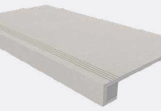 Ступени Комплект Ступень LN00 Luna 33x120 неполированная с бортиком + Подступенок 14.5x120 Estima