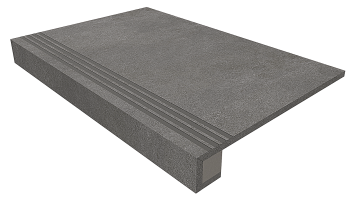 Ступени Комплект Ступень LN03 Luna 33x120 неполированная с бортиком + Подступенок 14.5x120 Estima
