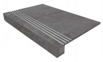 Ступени Комплект Ступень TE03 Terra 33x120 неполированная с бортиком + Подступенок 14.5x120 Estima