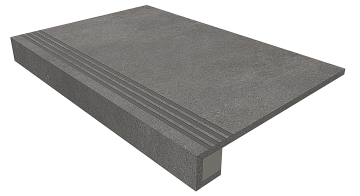 Ступени Комплект Ступень TE04 Terra 33x120 неполированная с бортиком + Подступенок 14.5x120 Estima