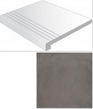 Ступени Laverton Gradone Colerne Grafito 30*30 VIVES