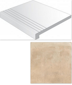 Ступени Laverton-R Gradone Beige 80x80 VIVES