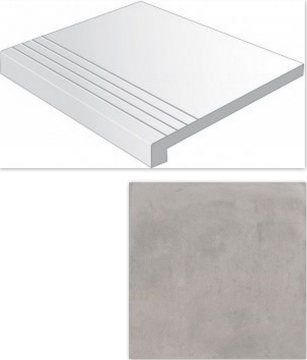 Ступени Laverton-R Gradone Gris 80x80 VIVES