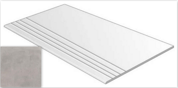 Ступени Laverton-R Peldano Gris 80x80 VIVES