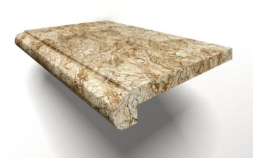 Ступени MB001-GOLD	Desert Gold Solid 100x30 Marmocer