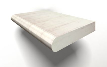 Ступени MB002-AEBS	Diana White Solid Mb002 100x30 Marmocer