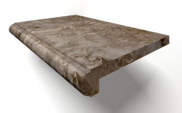 Ступени MB004-GREY	Desert Grey Solid Mb004 100x30 Marmocer