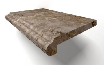 Ступени MB005-GREY	Desert Grey Solid Mb005 100x30 Marmocer