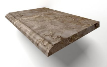 Ступени MB009-GREY	Desert Grey Solid Mb009 100x30 Marmocer