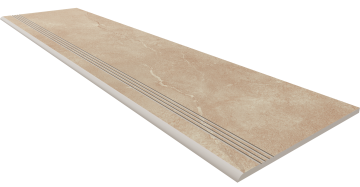 Ступени MM01 Ступень Magmas Beige неполированный с насечками 30x120 Ametis by Estima