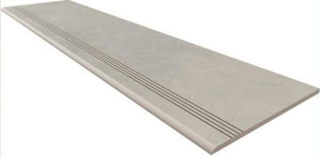 Ступени MM02 Ступень Magmas Grey неполированный с насечками 30x120 Ametis by Estima
