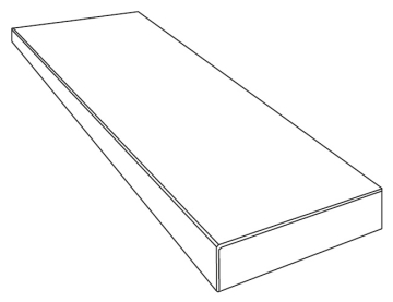 Ступени PF60016820 Tarsia Gradone Ang. Top DX Avorio Apuano Lux 3D Rett 32x120x4.5 Versace (Gardenia Orchidea)
