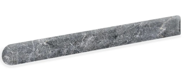 Ступени Планка ML левая Marble 441 Ceniza R9 40х330х7,5 Kerastep