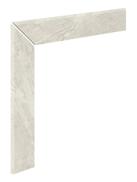 Ступени Плинтус для кантиковой ступени Marble 401 Siena R9 596х596х11 Kerastep
