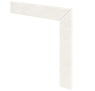 Ступени Плинтус ступени правый Stone 531 White R9 596х596х11 Kerastep