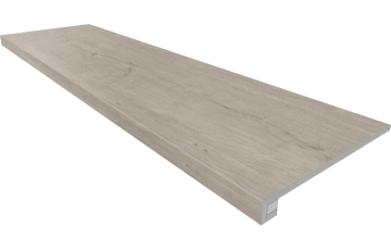 Ступени SF03 Soft Wood Grey неполированный 33x120 + Подступенок 14.5x120 Estima
