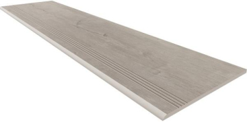 Ступени SF03 Ступень Soft Wood Grey неполированный с насечками 30x120 Estima