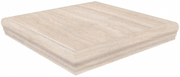 Ступени SG157200R/GR/AND Ступень Пантеон бежевая правая угловая 34х34 Kerama Marazzi