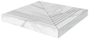 Ступени SG507102R/GCD Монте Тиберио лапп угловая правая клееная 33*33 Kerama Marazzi