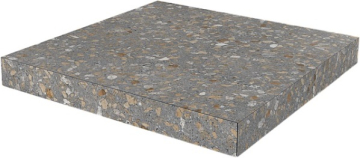 Ступени SG632200R/GCA Ступень угловая клееная Терраццо коричневый 33x33 Kerama Marazzi